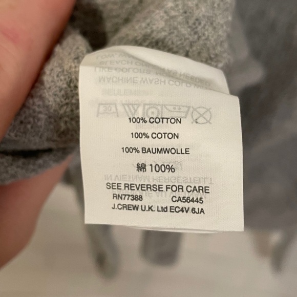 Madewell Side Tie Top in Vapor Grey - Picture 9 of 10